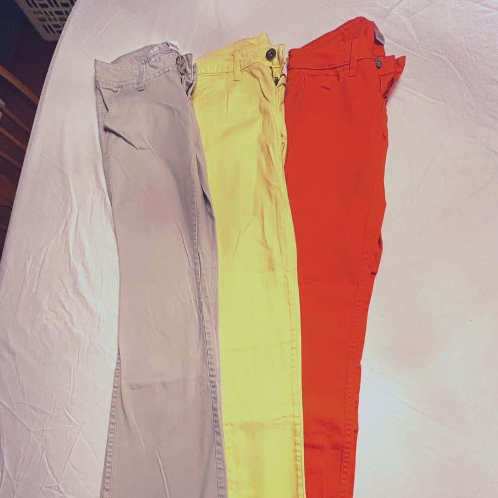 Lot of 3 pair girls pants